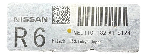 Pcm Computadora Nissan Altima 2.5l 08 Mec110-182 A1 (r6) P1