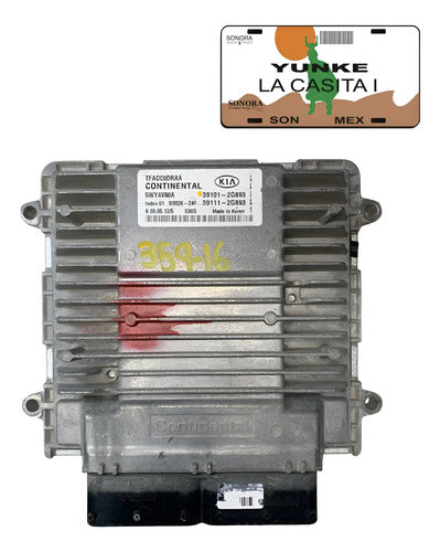 Pcm Computadora Kia Óptima 2.4l 2011-2013 39101-2g893 P1