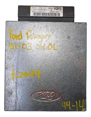 Computadora Ford Ranger 4.0l 2001-2003       1l5a-12a650-bfc
