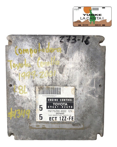 Computadora Toyota Corolla 1.8l 99-01 89661-02690