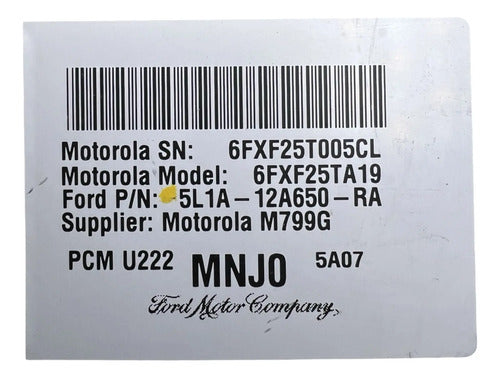Pcm Computadora Ford Expedition 5.4l 2005 5l1a-12a650-ra