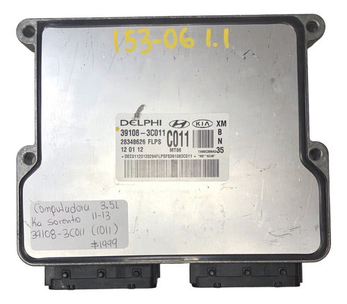 Computadora Kia Sorento 3.5l 11-13 39108-3c011 (c011)