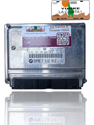 Computadora Bmw X5 4.4l A/t 2002 0 261 207 106