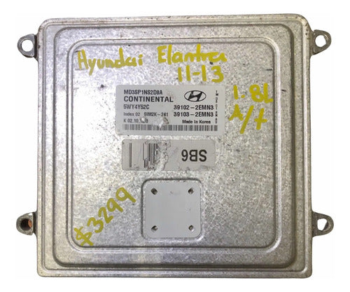 Pcm Computadora Hyundai Elantra 2011-2013 1.8l 39102-2emn3