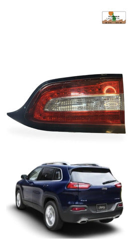 Calavera Interior Lh Jeep Cherokee Latitude 2014-2018 Izquierdo/conductor Rojo