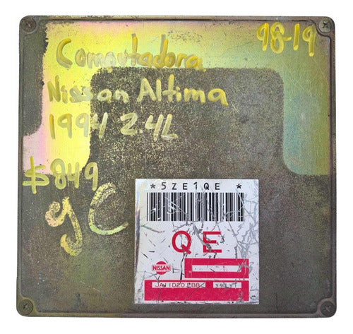 Computadora Nissan Altima 2.4l 1994        Ja11d20 Eb8 (qe)