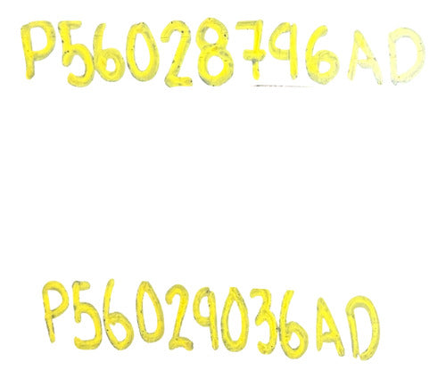 Computadora Dodge Dakota 4.7l 2004 P56028796ad