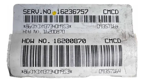 Pcm Computadora Chevrolet Malibu A/t 98-99 16236757 (cmcd)