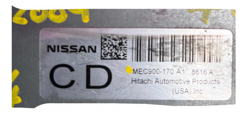 Computadora Nissan Versa 1.8l A/t 08-09 Mec900-170 A1 (cd)