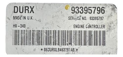 Computadora Chevrolet Corsa 1.8l M/t 05-07 93395796