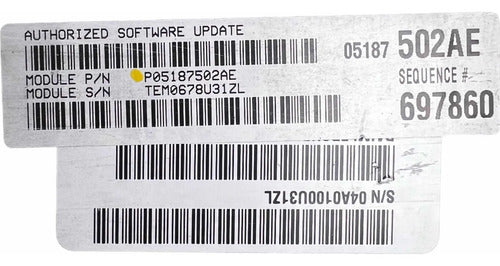 Pcm Computadora Dodge Durango 4.7l A/t 08-09 P05187502ae