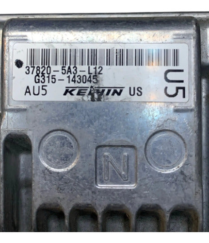 Pcm Computadora Honda Accord 2.4l 2014 37820-5a3-l12 (u5)