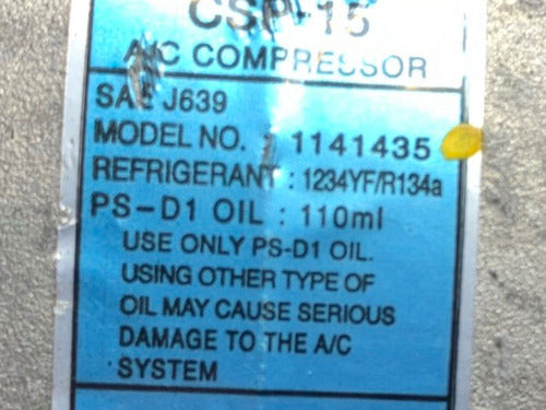 Compresor Toyota Tacoma 3.5l 2016-2020 1141435