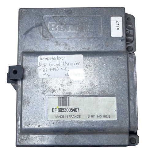 Computadora Jeep Grand Cherokee 87-90 4.0l M/t Ef 8953005407