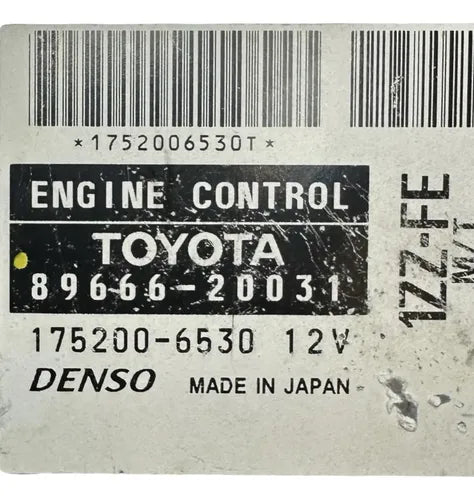 Pcm Computadora Toyota Celica Gt 1.8l 2000-2002 89666-20031