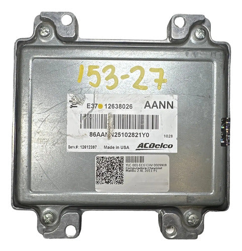 Pcm Computadora Chevrolet Malibu 2.4l 2011 P1
