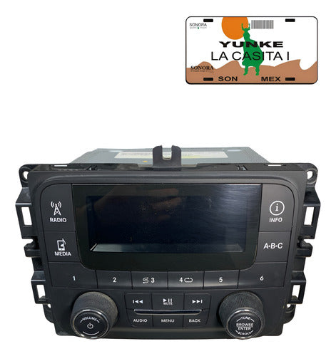 Estéreo Dodge Ram 1500 2017-2020 P68271374aa Negro