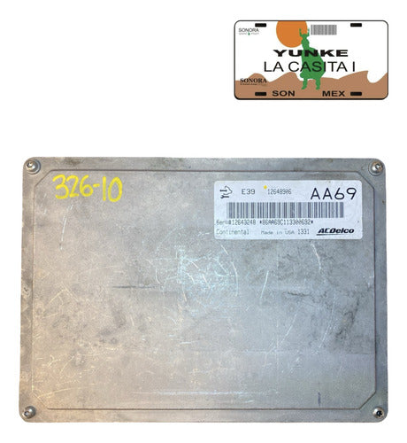 Computadora Chevrolet Impala 3.6l 2012 12648906 (aa69)