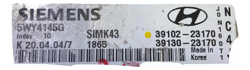 Pcm Computadora Hyundai Elantra 2.0 M/t 04-06 39102-23170