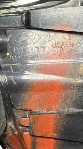 Calavera Rh Original Hyundai Sonata 2015-2017 92402-c2000 Derecho/pasajero Rojo