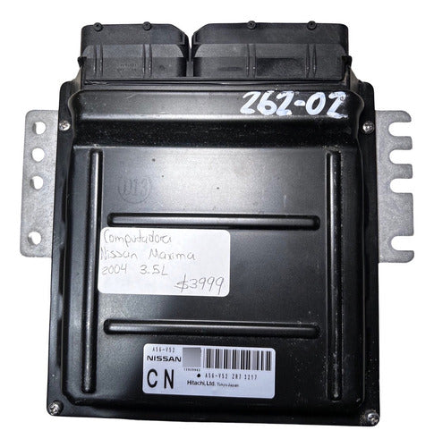 Computadora Nissan Maxima 3.5l 2004 A56-v52 Zr7 (cn)
