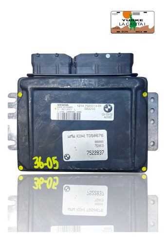 Computadora Mini Cooper 1.6l 02-04 S118012001 L