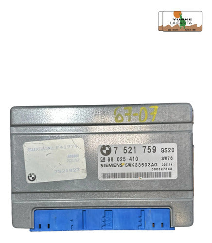 Módulo Tcm Bmw X5 A/t 2001-2006 5wk33503ag