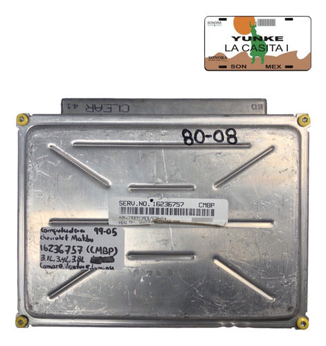 Computadora Chevrolet Malibu 99-05 16236757 (cmbp)