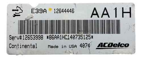 Pcm Computadora Chevrolet Camaro 3.6l 14 12644446 (aa1h) P2