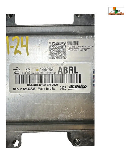Pcm Computadora Chevrolet Cruze 1.4l 2014 P11