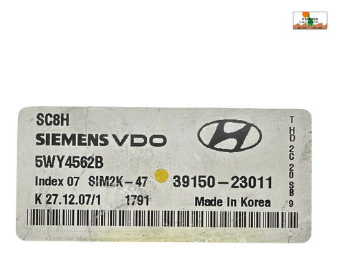 Pcm Computadora Hyundai Elantra 2.0l 07-10