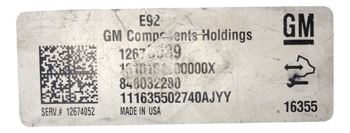 Computadora Chevrolet Silverado 5.3L 16-18 12678939