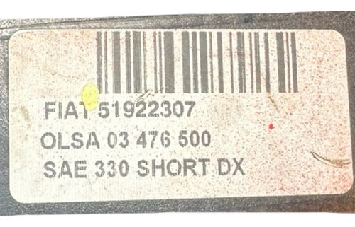 Calavera Rh Fiat 500l 2014-2017 51922307 Derecho/pasajero Rojo