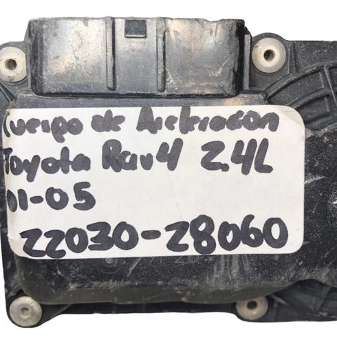 Cuerpo De Aceleracion Toyota Rav4 2.4l 01-05 22030-28060
