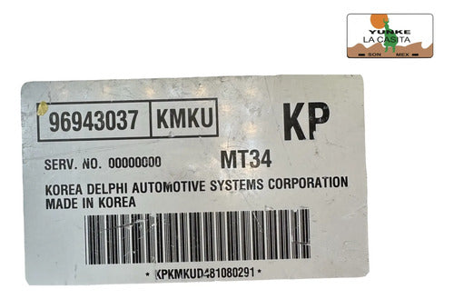 Pcm Computadora Chevrolet Aveo 1.6l 08-09 96943037 (kmku)