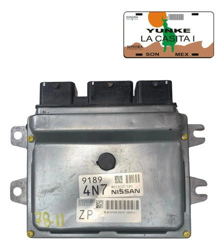 Pcm Computadora Nissan Versa 1.6l 14-17 Bem336-300 A1 (zp)