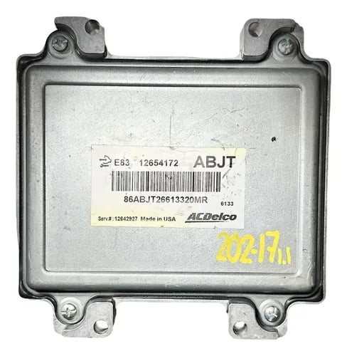 Pcm Computadora Chevrolet Trax 1.8l 2014 12654172 (abjt) P1
