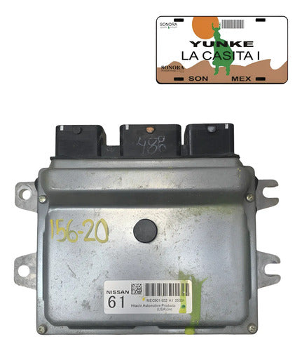 Pcm Computadora Nissan Versa 1.8l 2012 Mec901-932 A1 (61)