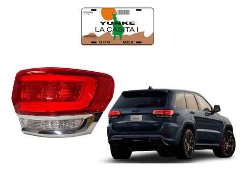 Calavera Rh Original Jeep Grand Cherokee 2014-2020 Derecho/pasajero Rojo