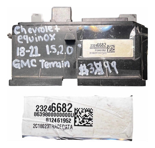 Caja De Fusibles Chevrolet Equinox 1.5 2018-2022 23246682