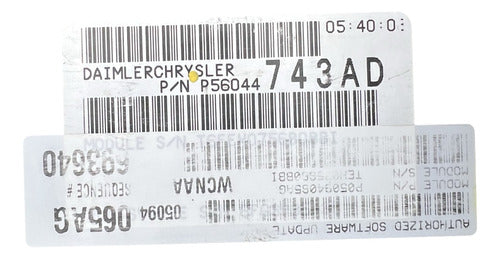 Computadora Dodge Dakota 4.7l 2006 P56044743ad