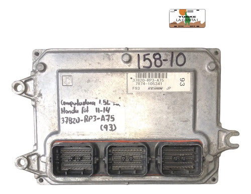 Pcm Computadora Honda Fit 1.5l A/t 11-14 37820-rp3-a75 (93)