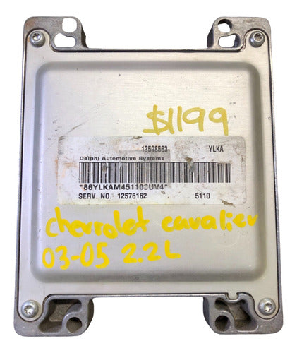 Computadora Pontiac Sunfire 03-05 2.2l 12598563 (ylka)