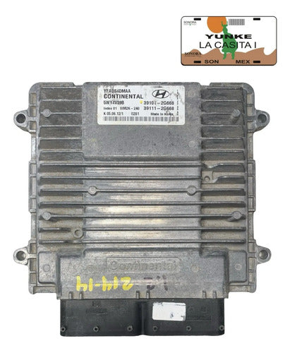Pcm Computadora Hyundai Sonata 2.4l 2011-2014 39101-2g668 P2