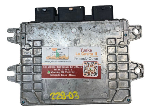 Computadora Nissan Versa 1.8l 10-11 Mec901-290 B1 (c2)