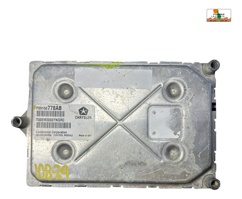 Pcm Computadora Dodge Caravan 3.6l 2014 P3