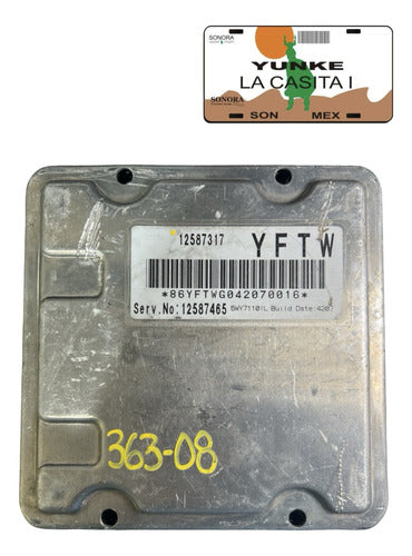 Computadora Cadillac Deville 4.6l 04-05 12587317 (yftw)