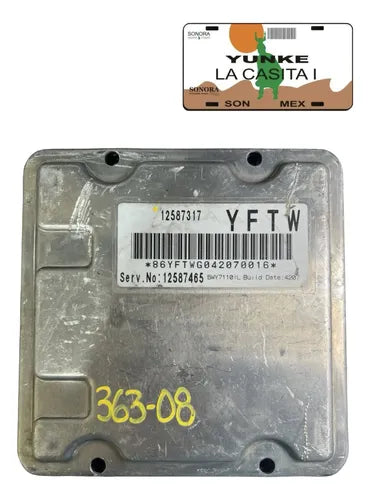 Pcm Computadora Cadillac Deville 4.6l 04-05 12587317 (yftw)