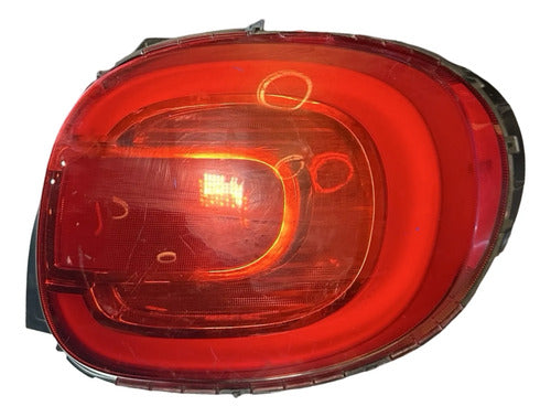 Calavera Rh Fiat 500l 2014-2017 51922307 Derecho/pasajero Rojo