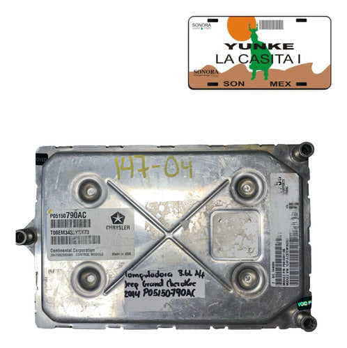 Computadora Jeep Grand Cherokee 3.2l A/t 2014 P05150790ac